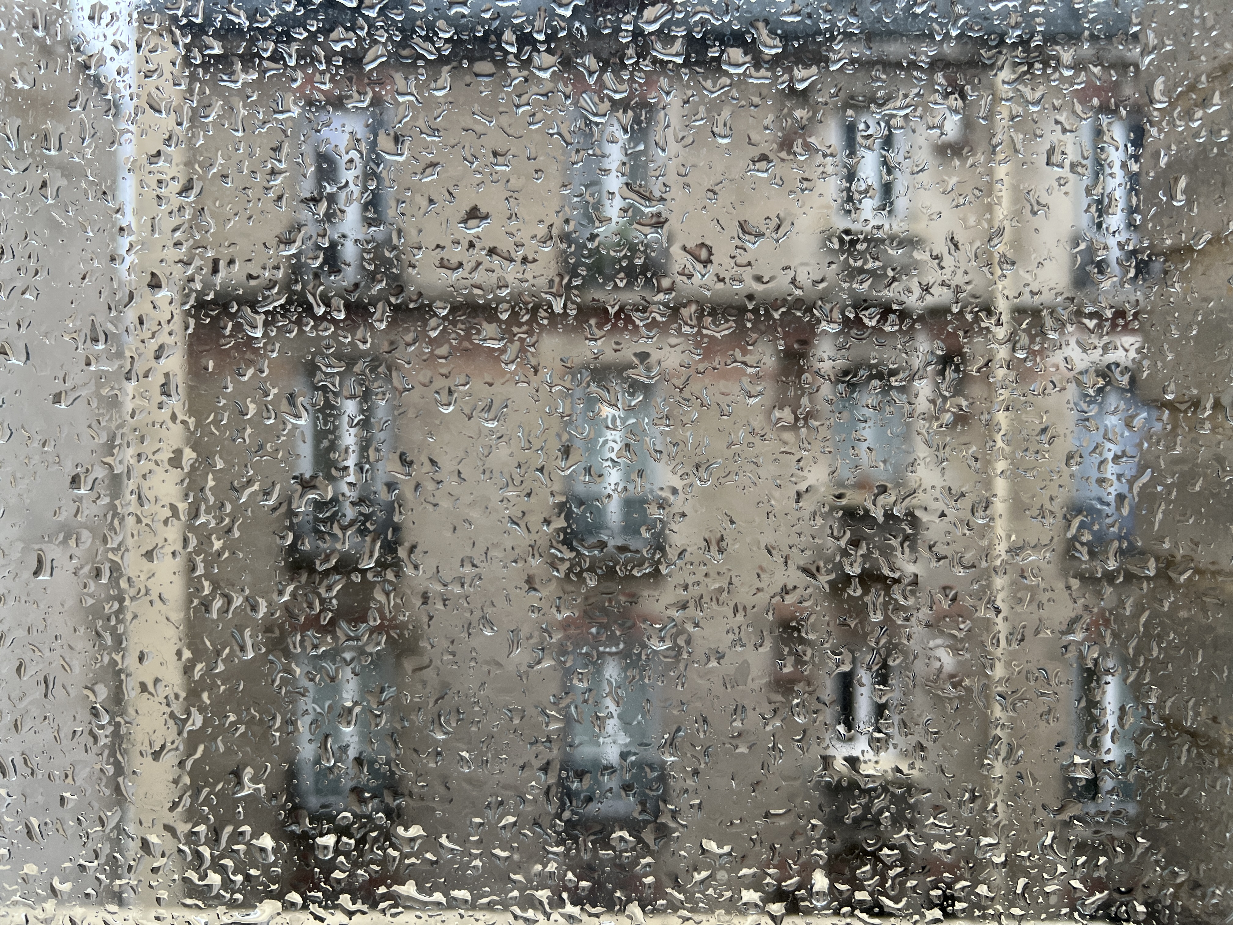 Rainy street in Paris